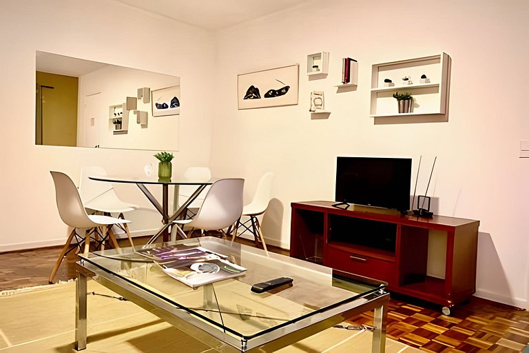 Vila Olímpia Jade 3 DORM Wifi Vaga Metro Insper