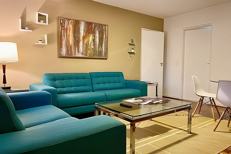 Vila Olímpia Jade 3 DORM Wifi Vaga Metro Insper