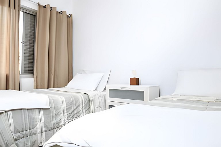 Vila Olímpia Jade 3 DORM Wifi Vaga Metro Insper