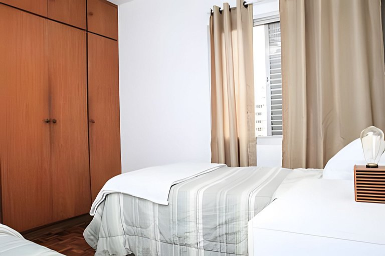 Vila Olímpia Jade 3 DORM Wifi Vaga Metro Insper