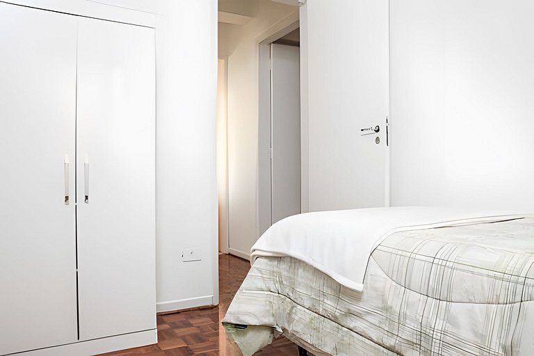 Vila Olímpia Jade 3 DORM Wifi Vaga Metro Insper