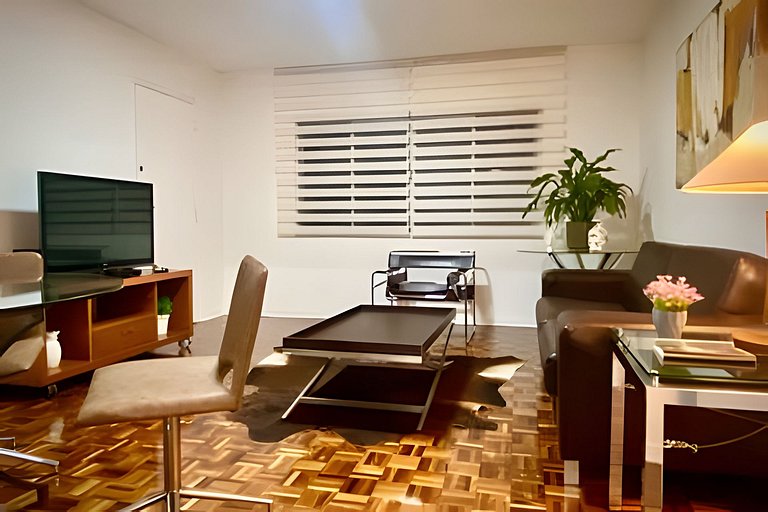 Vila Olímpia ICE 3 DORM Ac Vaga wifi Metrô