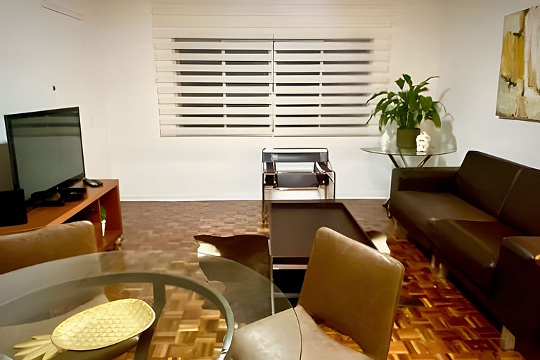 Vila Olímpia ICE 3 DORM Ac Vaga wifi Metrô