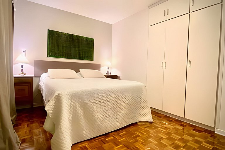 Vila Olímpia ICE 3 DORM Ac Vaga wifi Metrô