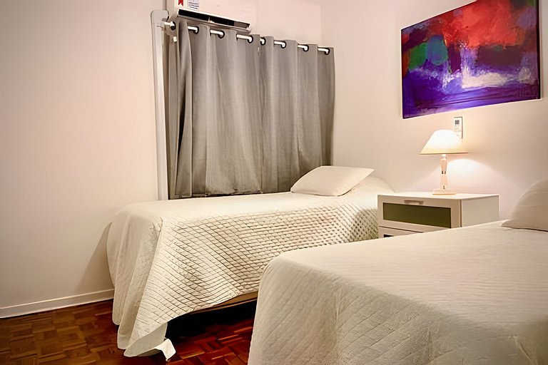 Vila Olímpia ICE 3 DORM Ac Vaga wifi Metrô