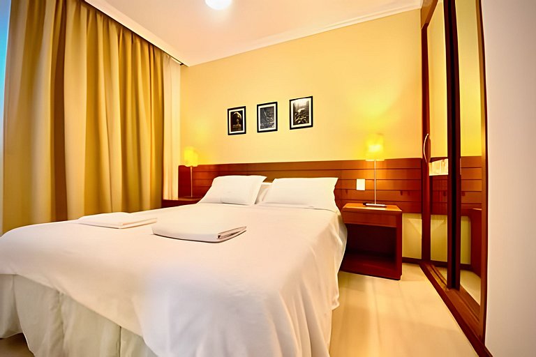 Quality BC 2 DORM Piscina Wifi Academia Vaga Metrô