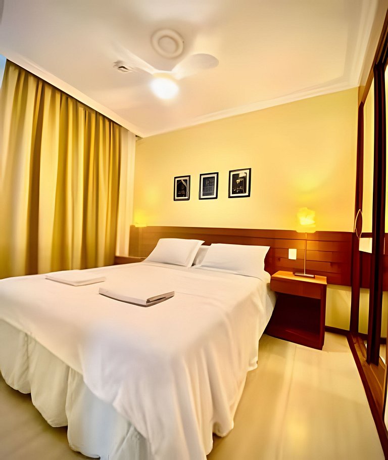 Quality BC 2 DORM Piscina Wifi Academia Vaga Metrô