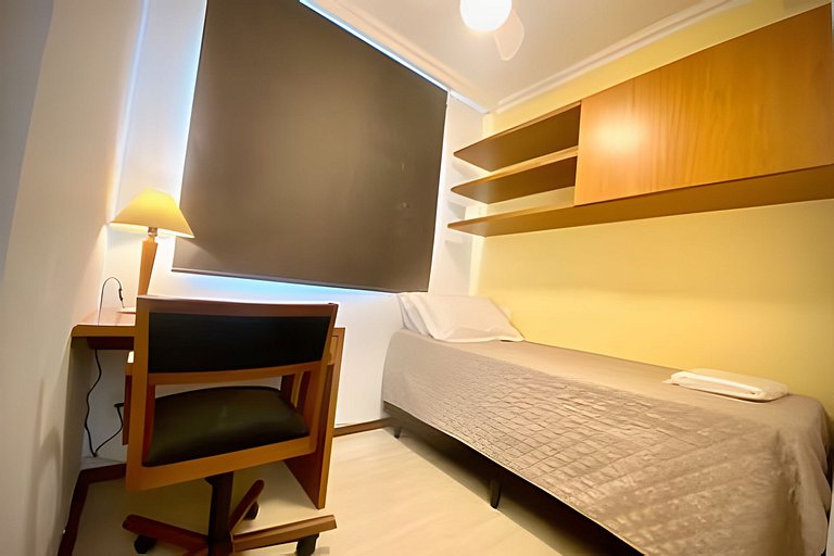 Quality BC 2 DORM Piscina Wifi Academia Vaga Metrô