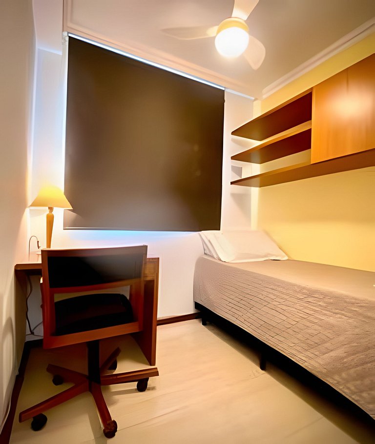 Quality BC 2 DORM Piscina Wifi Academia Vaga Metrô