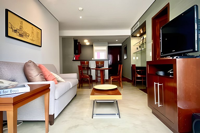 Itaim Alto Padrão 2suítes MobInn 803