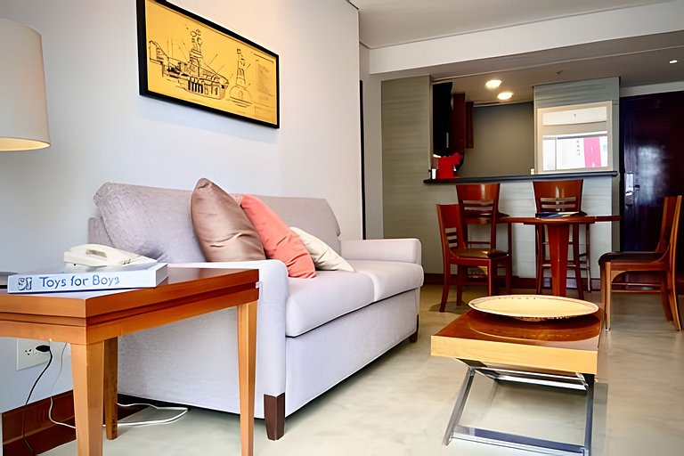 Itaim Alto Padrão 2suítes MobInn 803