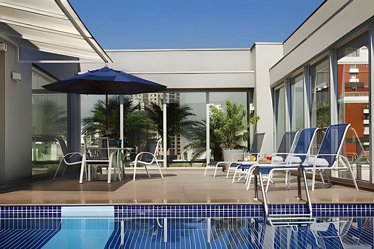 Itaim Alto Padrão 2suítes MobInn 803