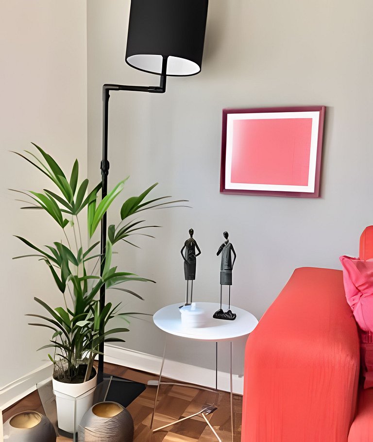 Vila Olímpia Prime AC-Vaga-WiFi Metro