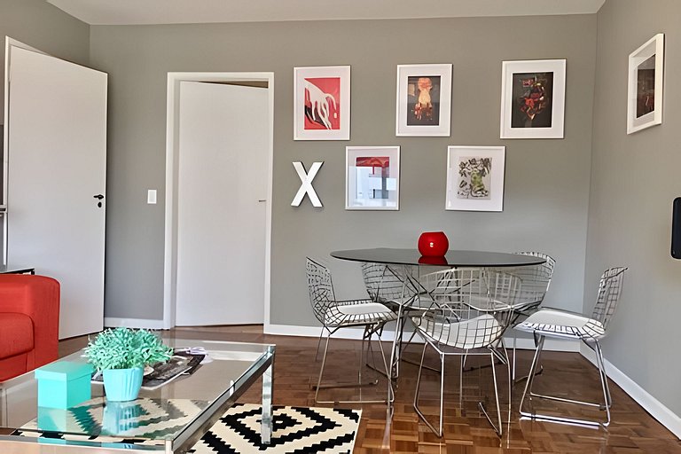 Vila Olímpia Prime AC-Vaga-WiFi Metro