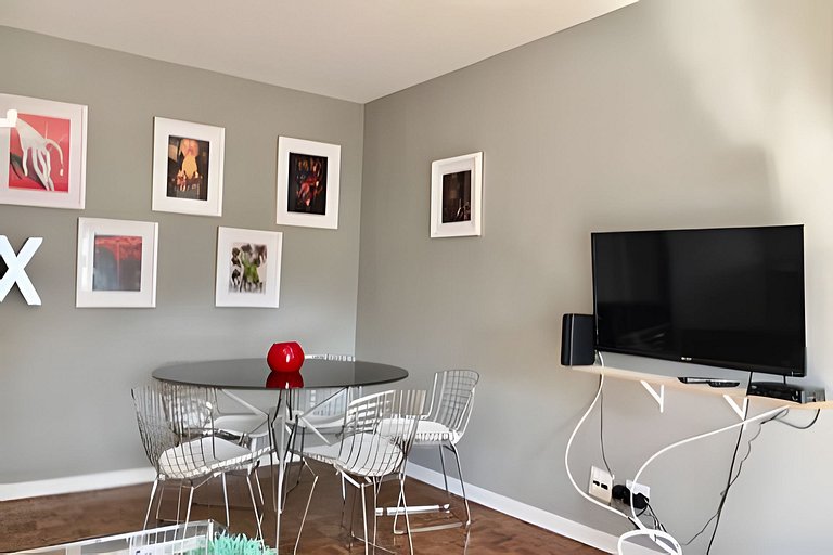 Vila Olímpia Prime AC-Vaga-WiFi Metro