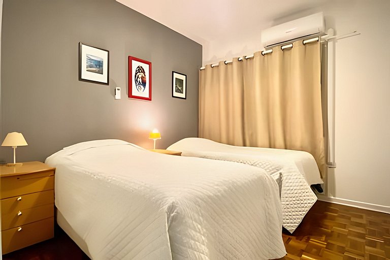 Vila Olímpia Prime AC-Vaga-WiFi Metro