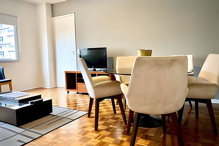 Vila Olímpia Colors 3 DORM Vaga Wifi AC Metro