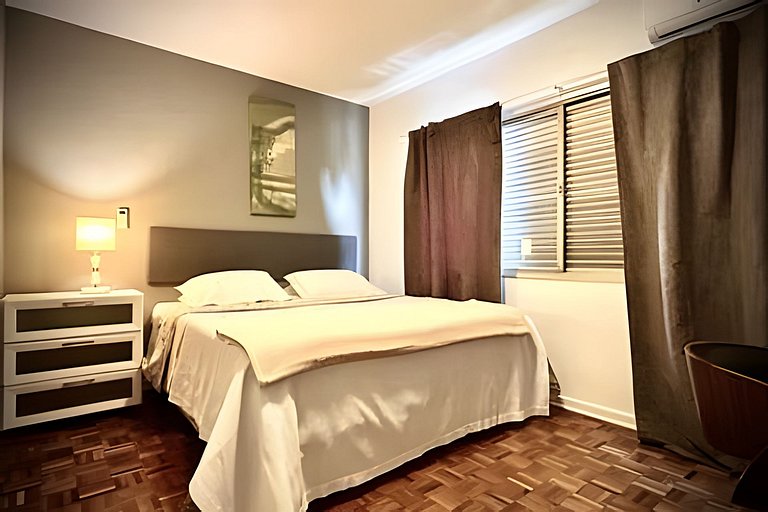 Vila Olímpia Colors 3 DORM Vaga Wifi AC Metro