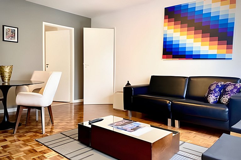 Vila Olímpia Colors 3 DORM Vaga Wifi AC Metro