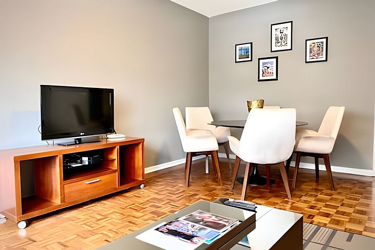 Vila Olímpia Colors 3 DORM Vaga Wifi AC Metro