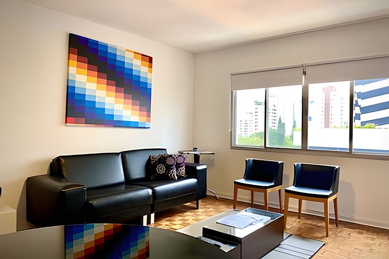 Vila Olímpia Colors 3 DORM Vaga Wifi AC Metro