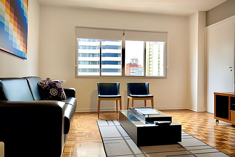 Vila Olímpia Colors 3 DORM Vaga Wifi AC Metro