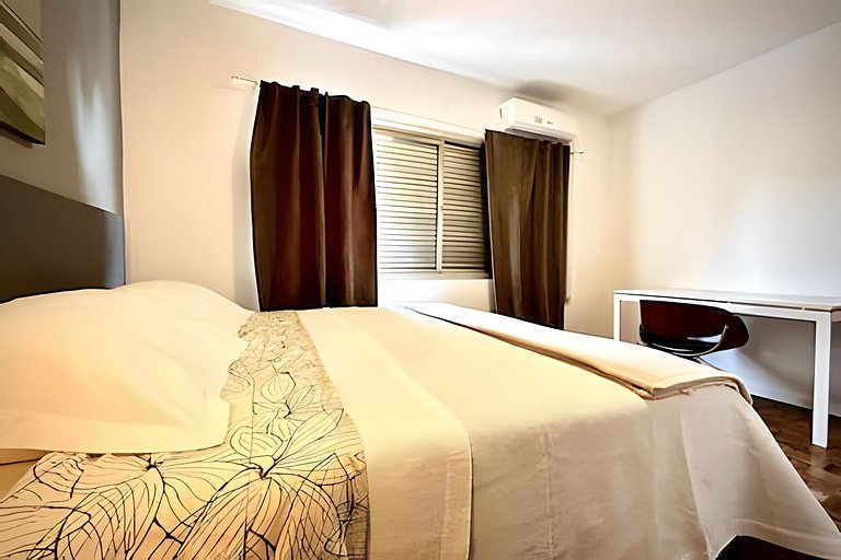 Vila Olímpia Colors 3 DORM Vaga Wifi AC Metro