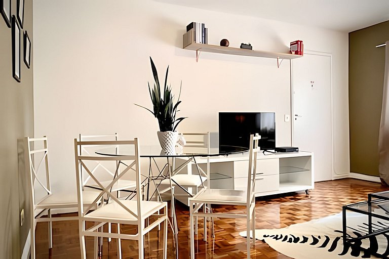 Vila Olímpia PREMIUM 3 Dorm. Wifi Vaga Metro