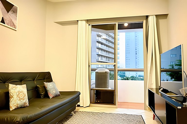 ★IBIRAPUERA Parque by Mob inn★Piscina★vaga★Ac★wifi