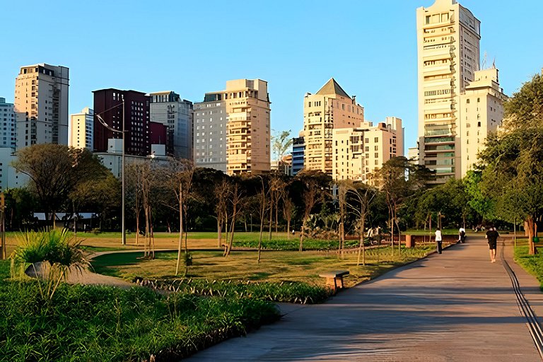 Vila Olímpia Blue 3 DORM AC Vaga Wifi Metro