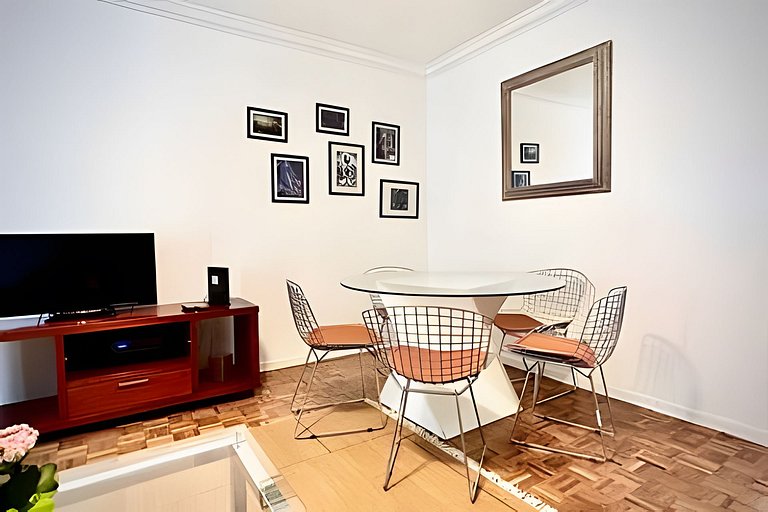 Vila Olímpia Blue 3 DORM AC Vaga Wifi Metro