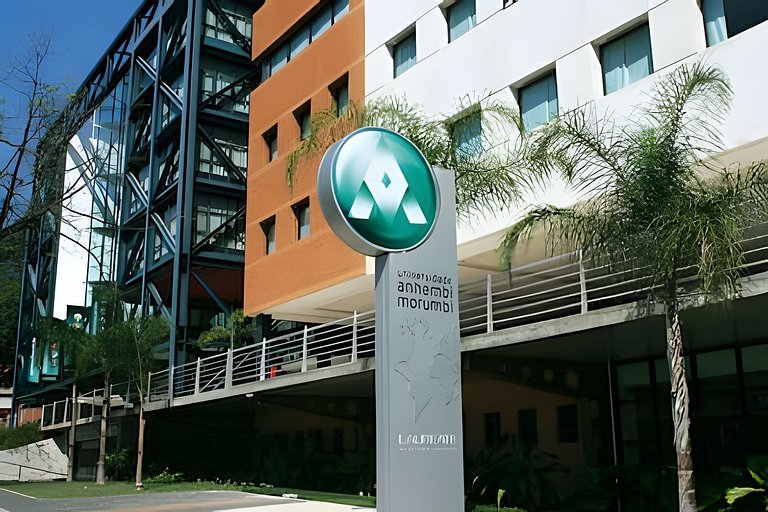 Vila Olímpia Blue 3 DORM AC Vaga Wifi Metro