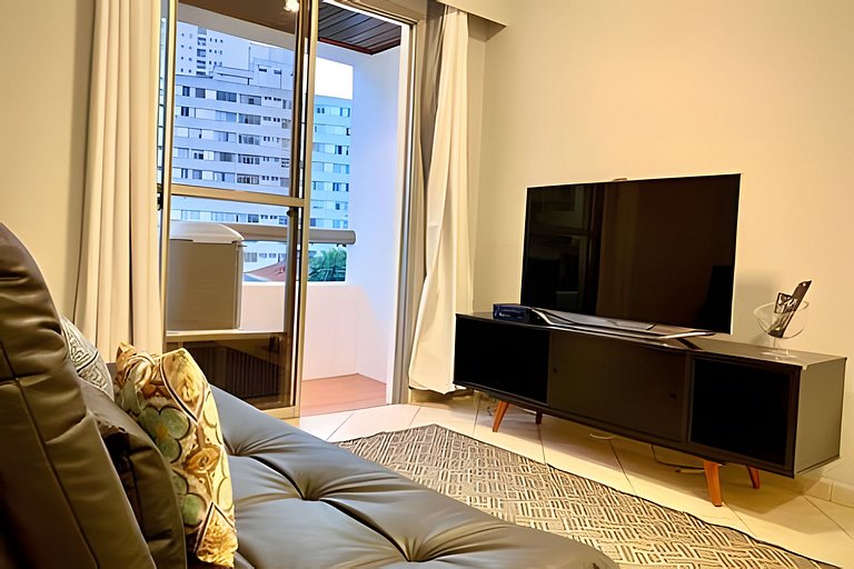 ★IBIRAPUERA Parque by Mob inn★Piscina★vaga★Ac★wifi