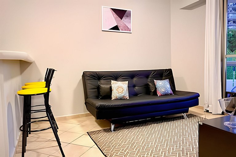 ★IBIRAPUERA Parque by Mob inn★Piscina★vaga★Ac★wifi