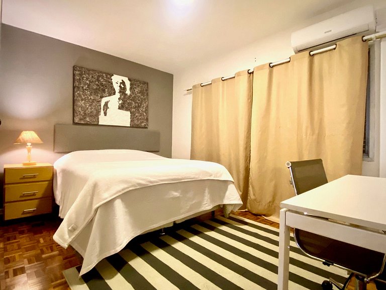 Vila Olímpia Prime AC-Vaga-WiFi Metro