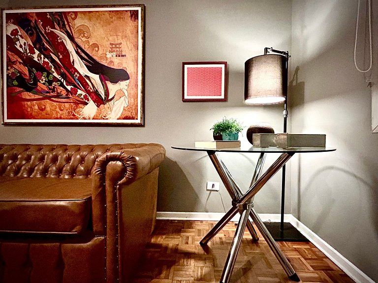 Vila Olímpia Prime AC-Vaga-WiFi Metro