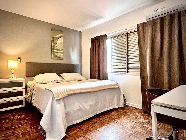 Vila Olímpia Colors 3 DORM Vaga Wifi AC Metro