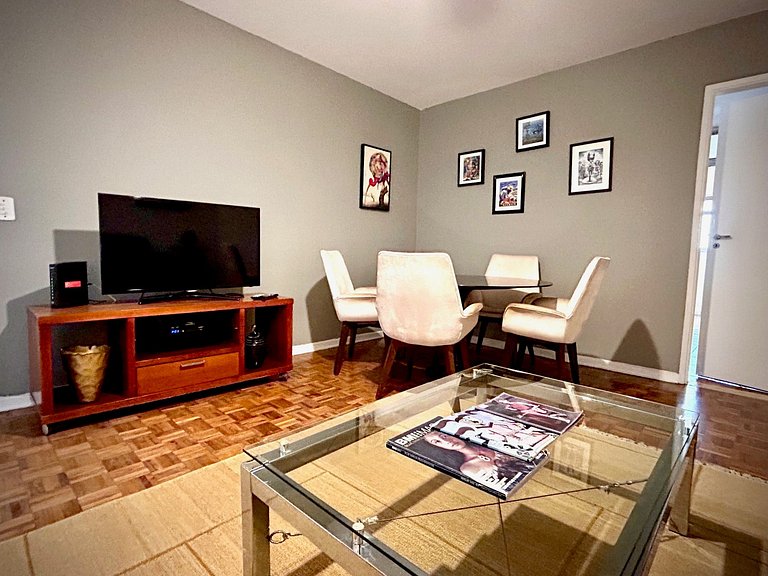 Vila Olímpia Colors 3 DORM Vaga Wifi AC Metro