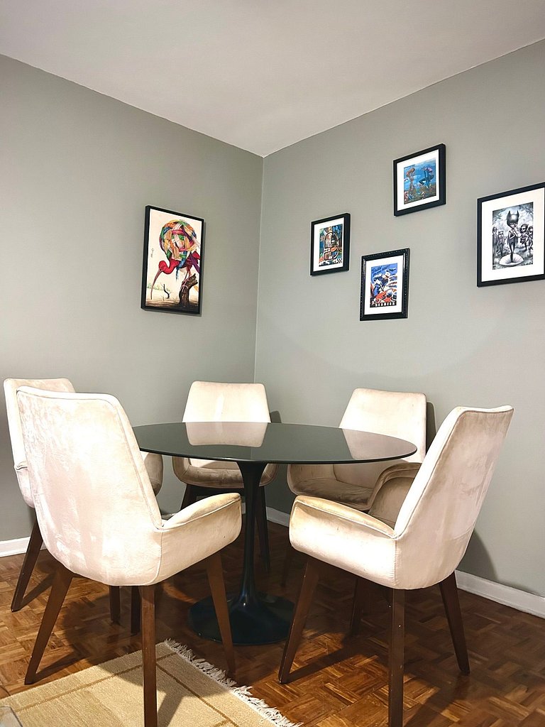 Vila Olímpia Colors 3 DORM Vaga Wifi AC Metro