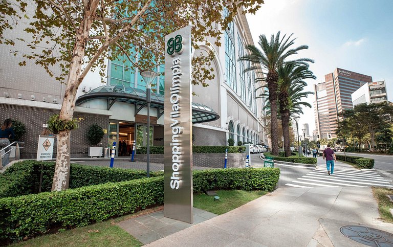 Vila Olímpia Colors 3 DORM Vaga Wifi AC Metro