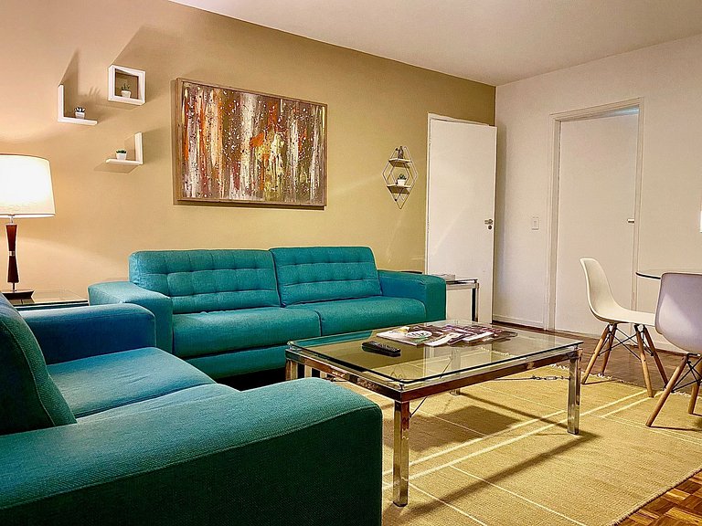 Vila Olímpia Jade 3 DORM Wifi Vaga Metro Insper