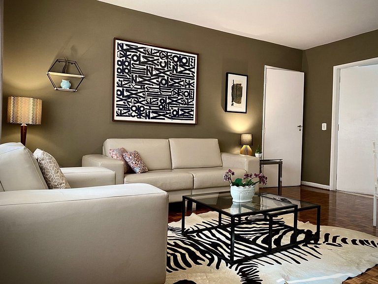 Vila Olímpia PREMIUM 3 Dorm. Wifi Vaga Metro